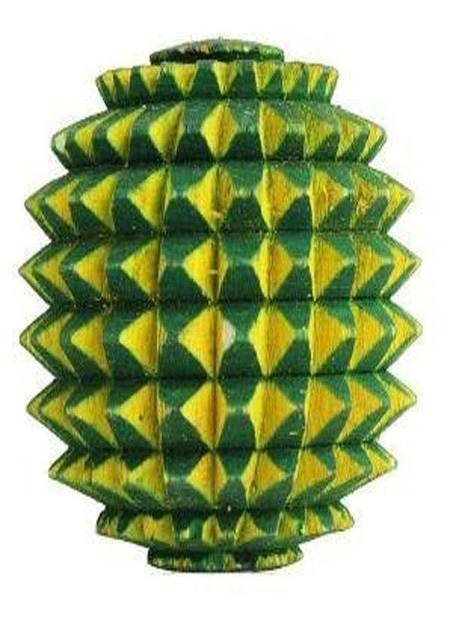 Cure18 Health and Yoga Spongy Rubber Reflex for Stress Relieving Spikes (Wooden) - Image 4