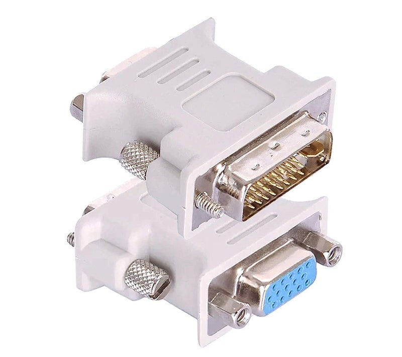 Tobo DVI to VGA Adapter Converter for HDTV Laptop Computer (DVI(24+5) to VGA) - TD-250TC - Image 1