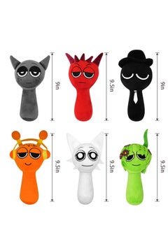 Y&D Plush Toys Sprunky Wenda  Gray Plushies Pillow Stuffed Animal Figure Dolls For Fans Gifts For Kids 6Pcs  - Image 3