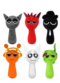 Y&D Plush Toys Sprunky Wenda  Gray Plushies Pillow Stuffed Animal Figure Dolls For Fans Gifts For Kids 6Pcs  - Image 1