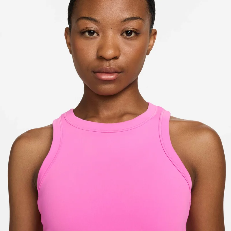 Nike Pink Women's One Dri-FIT Training Crop Top for Women | Best Price UAE