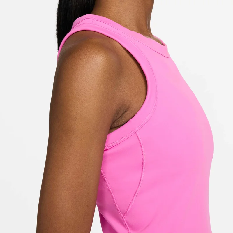 Nike Pink Women's One Dri-FIT Training Crop Top for Women | Best Price UAE