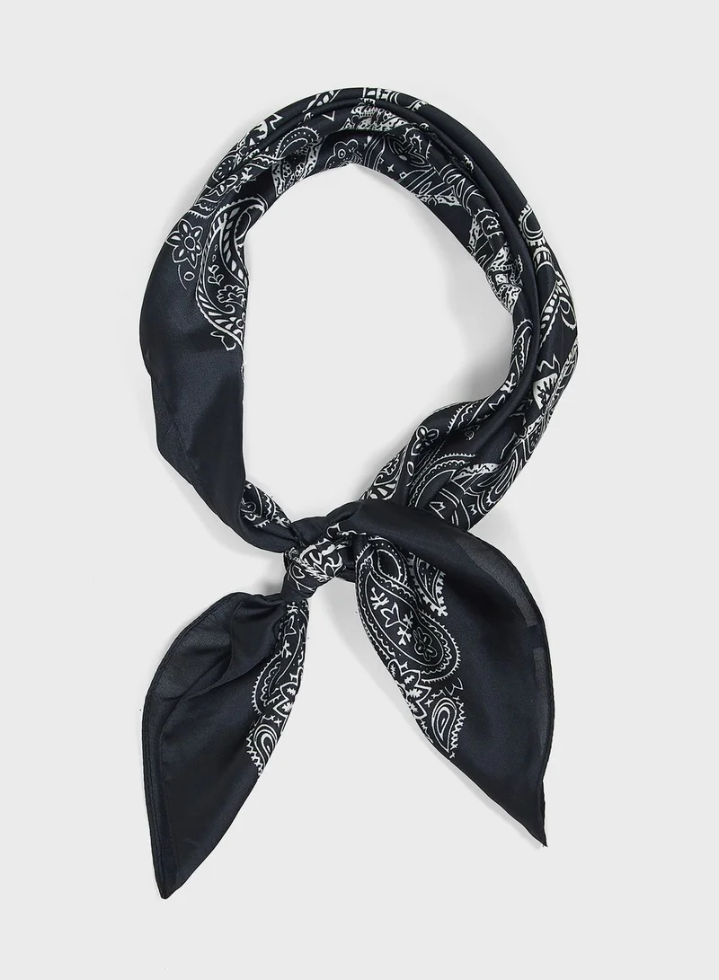 ELLA Paisley Print Scarf
