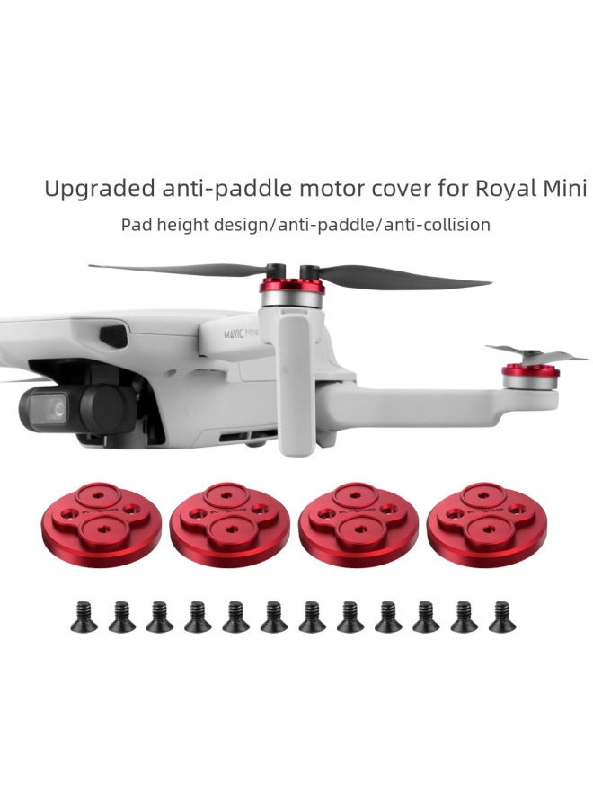 Sunnylife Mini4/3 Pro Anti-paddle Motor Cover Aluminum Alloy Motor Cover Royal Mini 3/se Accessories - Image 2