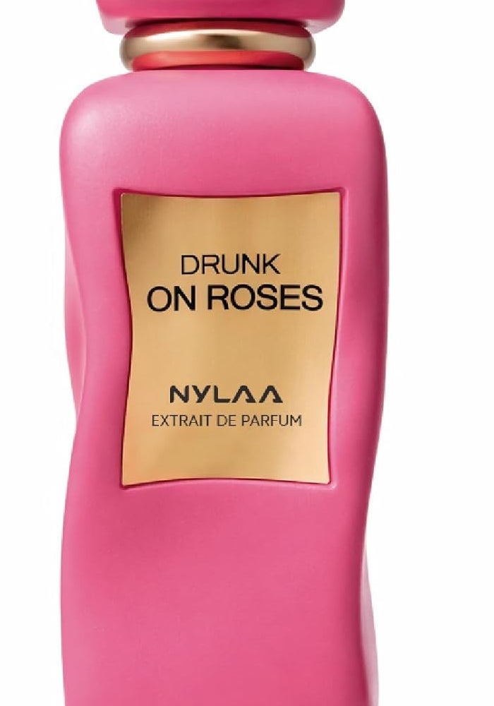 NYLAA أنا رصاصي نيلا - عطر درانك أون روزز إكسترايت دي بارفان 100 مل للنساء - مزيج زهور مهيمن على الورد - Image 1