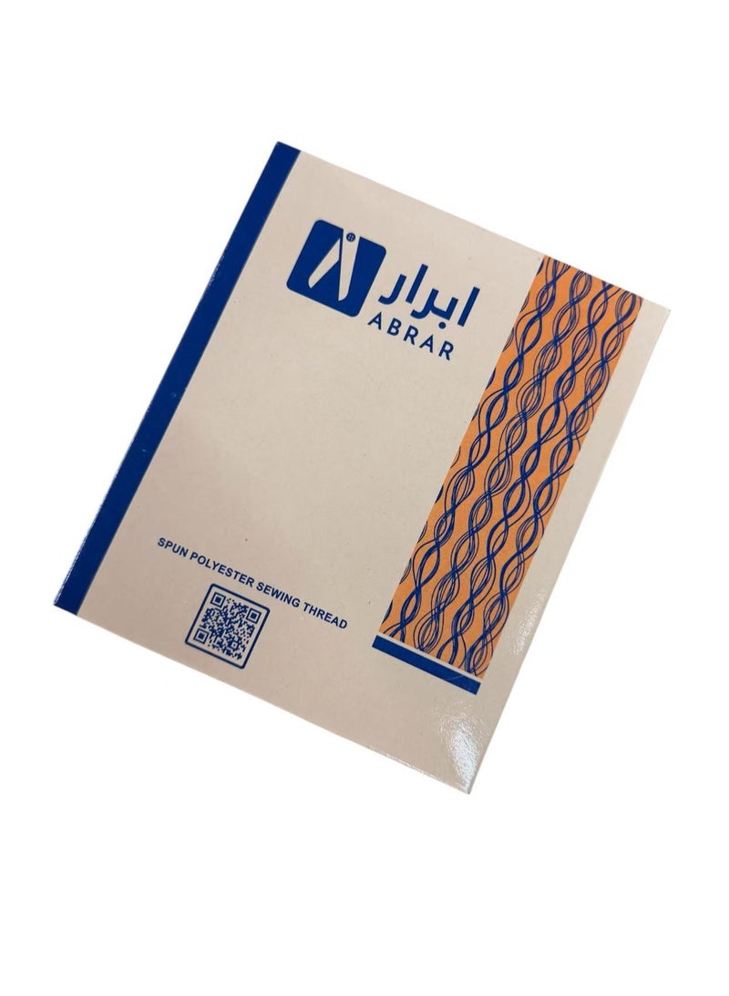 Abrar 12-Piece High Quality Polyester Sewing Thread Set Perfect For All Fabrics By Hand Or Sewing Machine - Image 3
