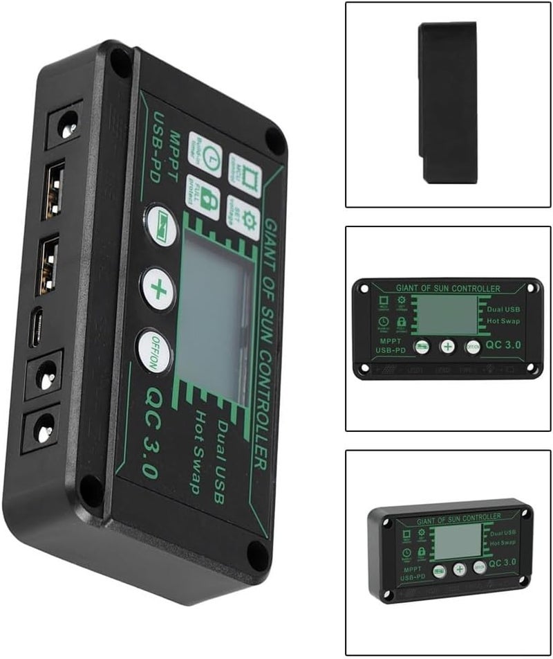 MPPT Solar Charge Controller with Digital Display for 12V 24V Battery System, Auto Recognize PV Array and Optimize Charging Efficiency(50A) Repeated assemble detach compatible All user affordable trusted quality Regional distribution available Simple practical structure Light & sturdy Multi-purpose Global assorted color picks Multi-price design picks Dust tight seal Market diverse application fit All-item unified delivery KSA local stock Gulf climate upgraded quality Diverse purchase options Multi option design Stackable design Leakproof sealed In-house warehouse packing Safe silicone build Classic practical design Easy store & transit build Practical build Labor saving optimized design Demand fit global economical quality - Image 3