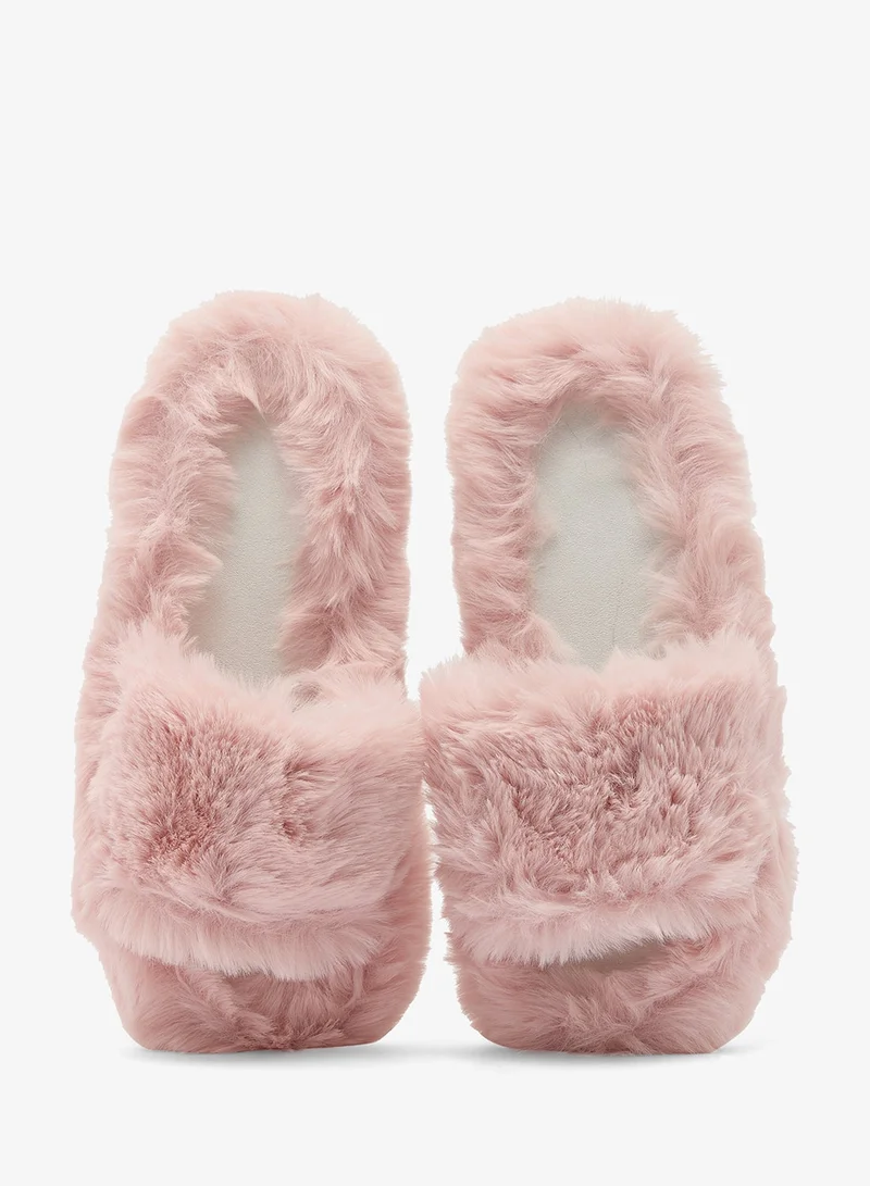 Ginger Fur Bedroom Slippers