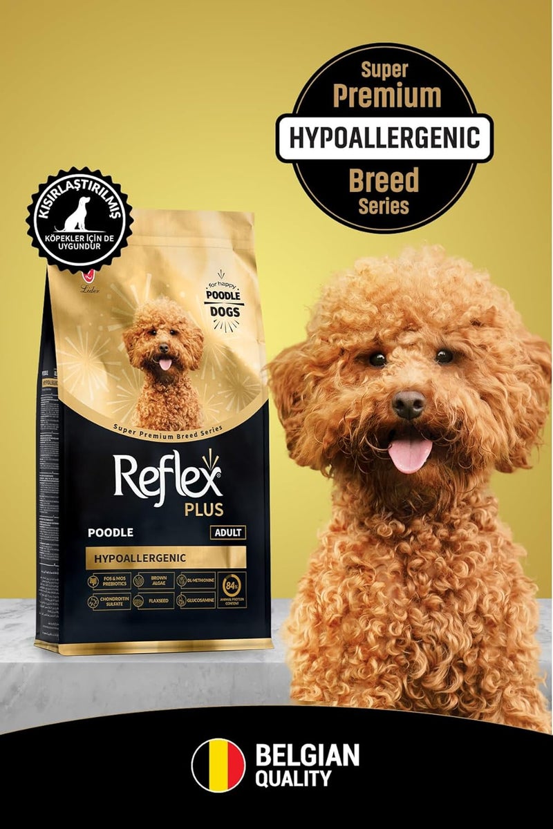 Reflex Plus Breed Series For Poodle Adult Dog Food Hypoallergenic 2 Kg - Image 2
