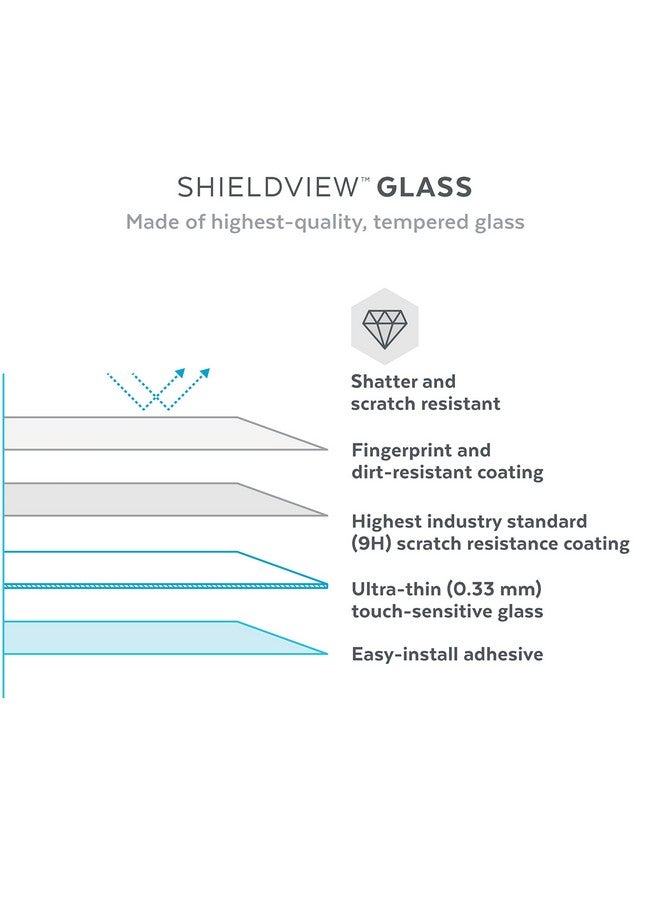 Speck Products Shieldview Glass Screen Protector For Iphone Xs Max Clear - Image 3
