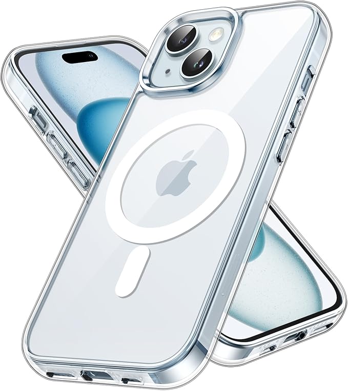 iPhone 14 Pro Case – MagSafe Compatible Clear Slim Shockproof Protective Cover with Wireless Charging Support