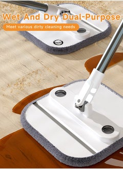 Spin Mop Bucket Set, 360° Rotaing Mop with Self Separation Clean and Dirty Water System, Easy to Wring Floor,Mop With Detachable Mop Head, Suitable for Different Materials Floor Cleaning  M20-Grey - pzsku/Z30352D0B75E29CC924E6Z/45/_/1735293514/c1a2faf4-1607-45e0-8aef-66f3906a6fd3