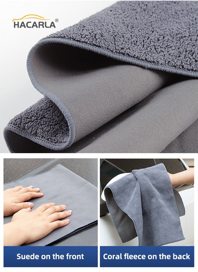 1 Pcs Microfiber Car Drying Towels Cleaning Cloth Double-Sided Velvet Water Absorption Soft  And 2 Pcs Wheel Tire Brush Car Rim Cleaner Kit for Auto Motorcycles Bicycles - pzsku/Z30352D4574120F75D048Z/45/_/1720261517/e380ad8d-088c-44e5-95b6-1834d28f8d9a