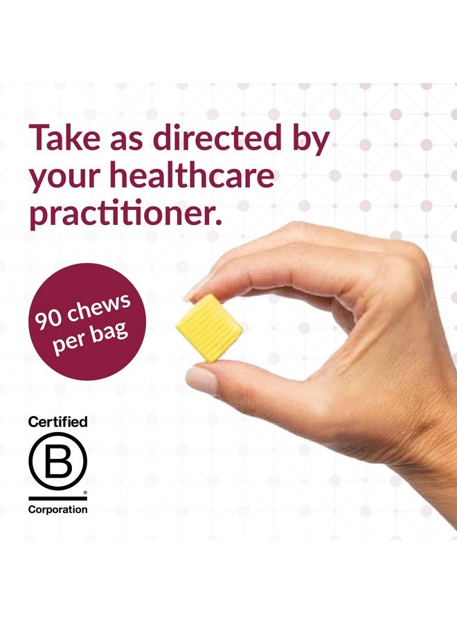 بارياتيك أدفانتج أقراص سيترات الكالسيوم من بارياتريك أدفانتج، ٥٠٠ ملغ، قابلة للمضغ - لمرضى جراحة السمنة - فيتامين د٣ - مكمل كالسيوم قابل للمضغ خالٍ من السكر - أقراص كالسيوم بارياتريك للمضغ - أناناس ومانجو - ٩٠ قرصًا - Image 2