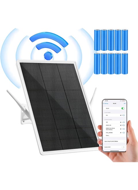 4G LTE Solar Router 2.4Ghz WiFi Hotspot Wireless Access in 26000mAH Battery IP66 Waterproof Outdoor Camera