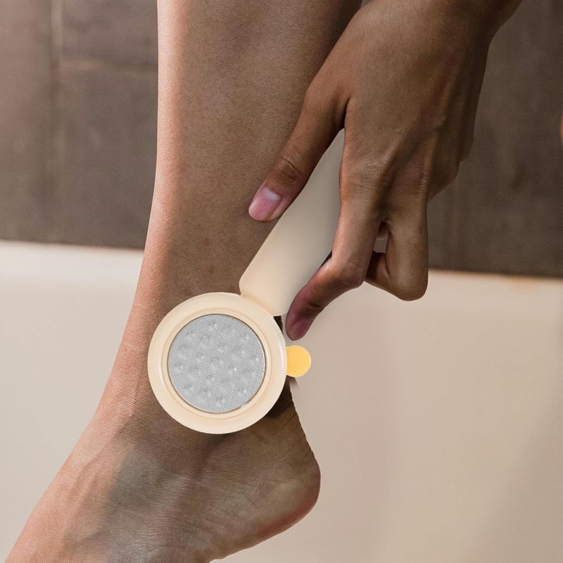Ciieeo 2pcs Foot Brush and Toe Cleaning Brush Set for Showering Manual Foot File Callus Remover with Hard Skin Remover for Women’s Pedicure - Image 4