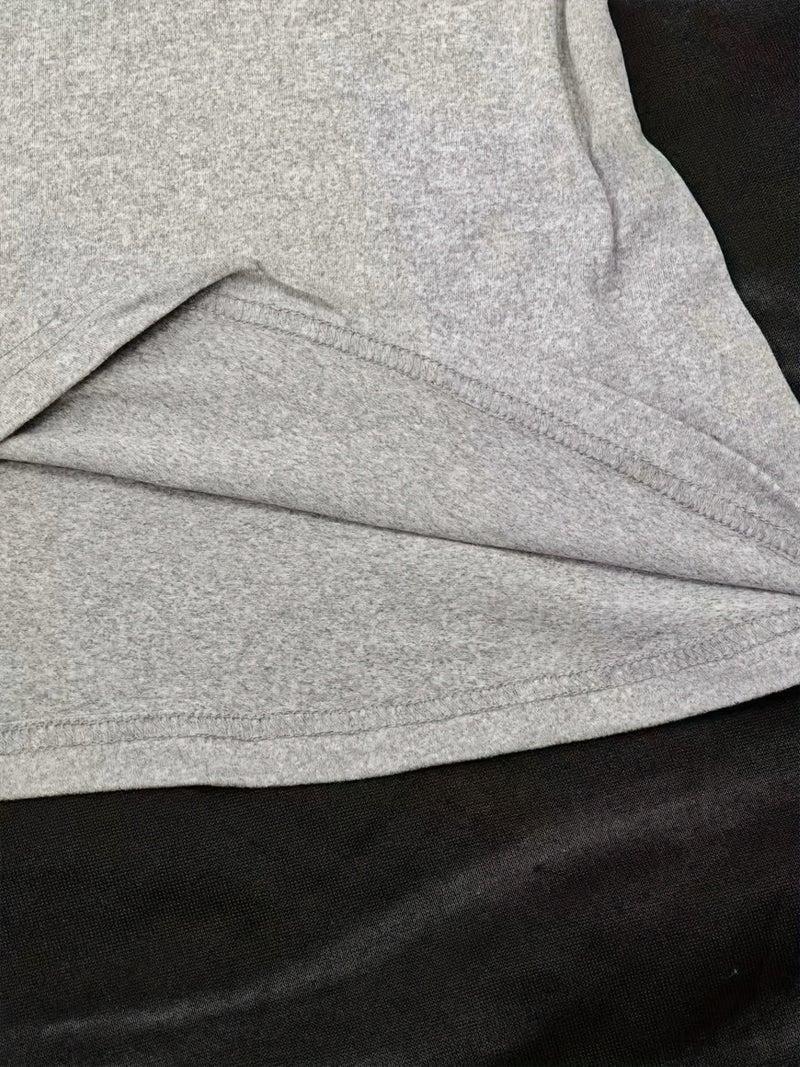 American Vintage Collared Shirt, Trendy Women'S Minimalist Fitted Short - Sleeve Polo Style, Flattering Slim - Fit T - Shirt for Women, - Light Grey / XS - Image 4