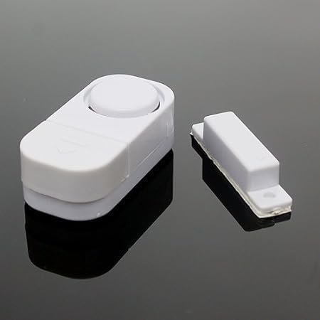 FIORENSE FIORENSE Smart Wireless Window Sensor Realtime Alarm Loud Door Alarms for Kids Safety Wireless Window Sensor Realtime Alarm System for Home Security for Pool and Office Door Bell  - Image 1