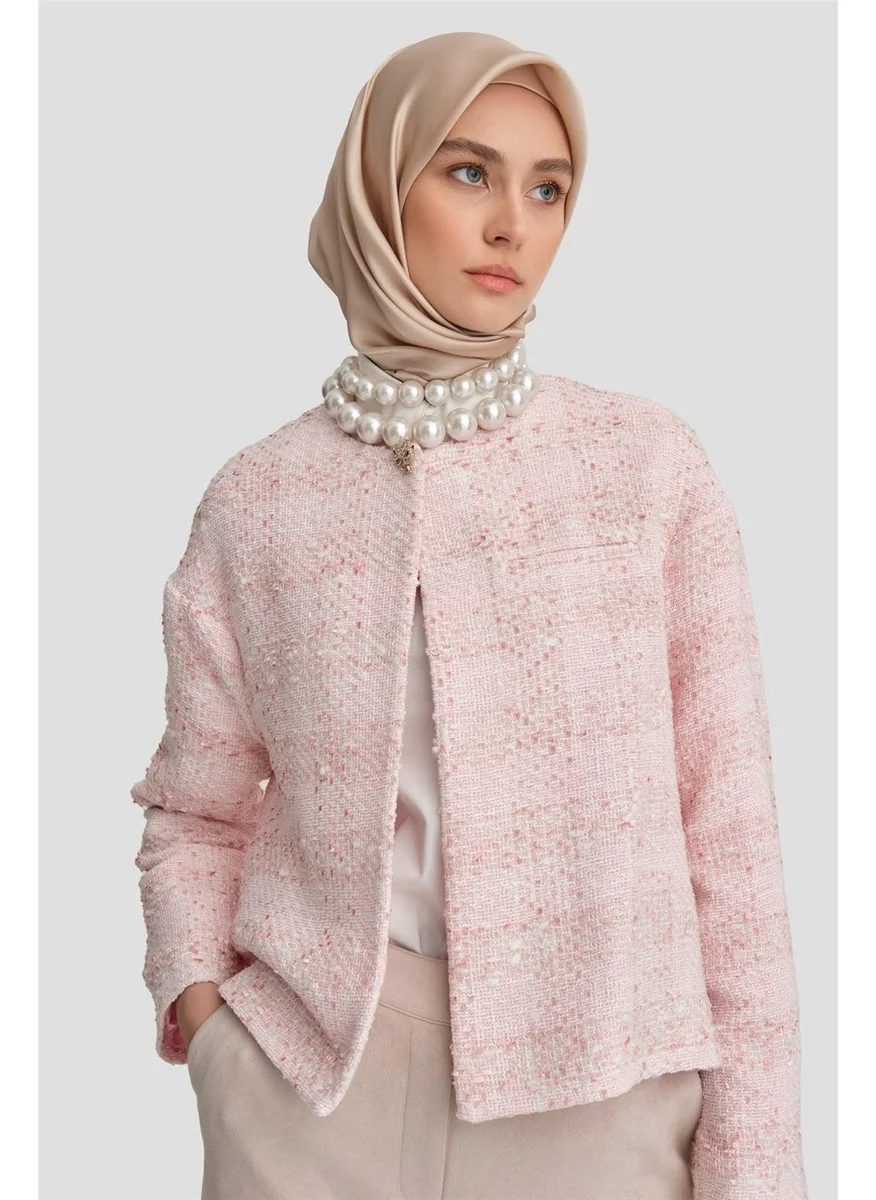 ARMINE Cotton Tweed Jacket 24K5706 Pink