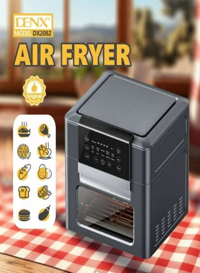 Denx Air Fryer DX2082 Black - Image 2