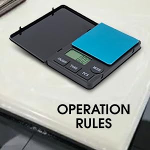 ATOM A 102 Notebook 1kg 1000gram x 001g 10mg Digital Jewellery Weighing Scale Used in Gold Silver ornaments and valuables Weight Measuring machine Compact Portable Weighting Scale for homes and professionals Use for research purpose - Image 4