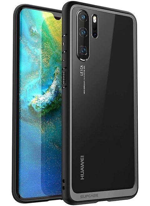 SUPCASE [Unicorn Beetle Style Series] Case Designed For Huawei P30 Pro Case, Premium Hybrid Protective Clear Soft Case - Black