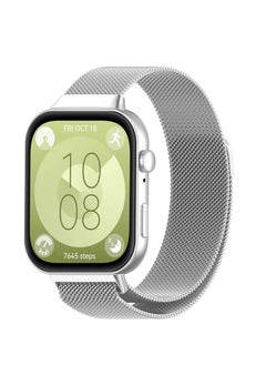 Generic Magnetic Strap For Huawei Watch Fit3 Stainless Steel Milanese Loop For Huawei Watch Fit3 Wristband Bracelet Accessories  - Image 1