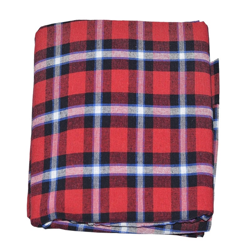 UNQ Cotton Zipper Mattress Cover King Size Bed 78x72x12 Multicolor