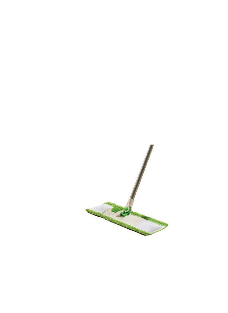 Scotch  - 3M Scotch-Brite Hardwood Floor Mop + Green & Yellow Stick - Image 1