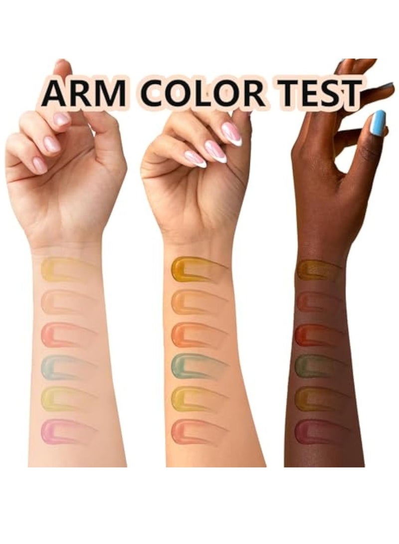 KASTWAVE 6Pcs Hydrating Lip Gloss Set, Bling Lip Gloss, Extra Strength Lip Plumper Gloss, Shiny Vegan Lip Makeup, 6 Colors Plumping Sexy Lip Gloss, Long-lasting Effect Moisturizing Tinted Lip Plumper Non-Stick - Image 3