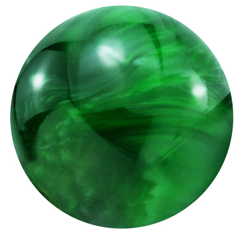 Arenbel Shifter Ball Car Shift Knob Stick Round Gear Lever Handle Fit Most Manual Automatic Vehicles, Green - Image 1