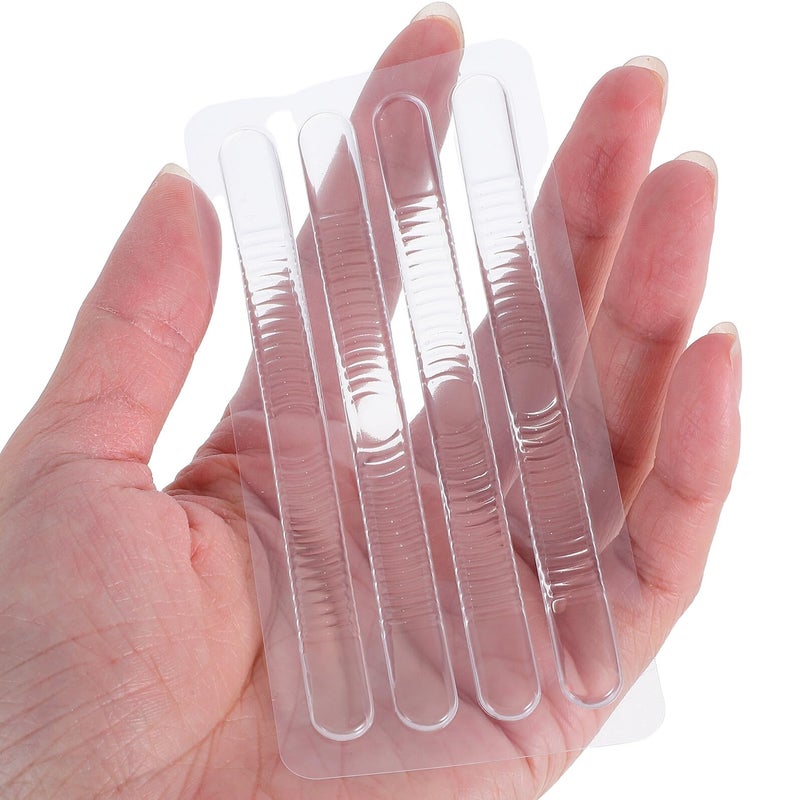 16 Pcs Invisible Gel Heel Grip Cushions Anti Wear Adhesive Strips For High Heels Foot Protection - Image 5