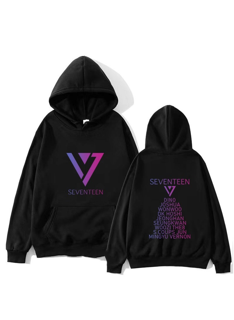 NIBEMINENT بضائع Kpop Seventeen Album Concert Music Hoodie Dino Wonwoo Woozi Vernon - Image 1
