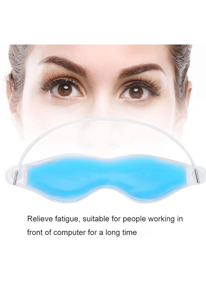 Reusable Summer Ice Cooling Gel Sleeping Eye Mask, Eye Pillow for Puffy Eyes Stress Relief, Hot Cold Therapy Gel Eye Mask for Sleep and Travel - Image 2