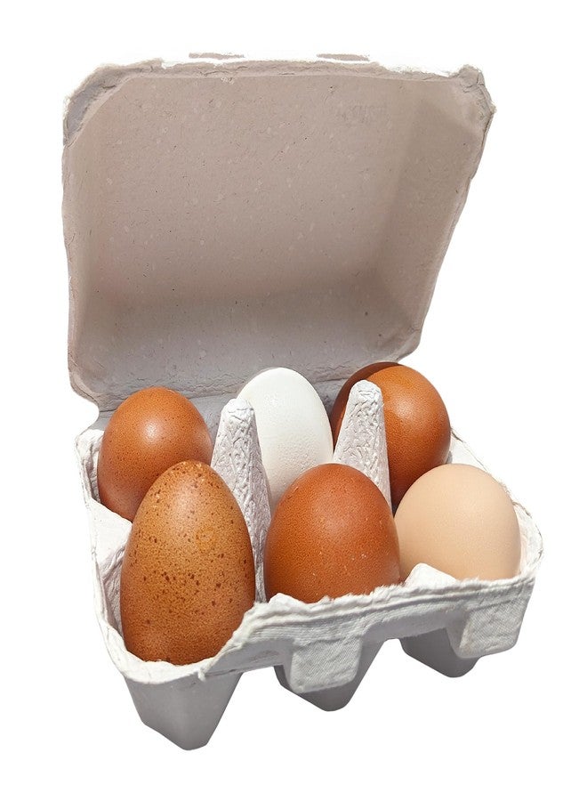 Henlay White Half Dozen Blank Egg Cartons - 6-Pack Flat Top Half-Dozen Holder, Recyclable Pulp, Ideal for Farm-Fresh Eggs, DIY Custom Labeling, Eco-Friendly Storage - 20 Pack - Image 3