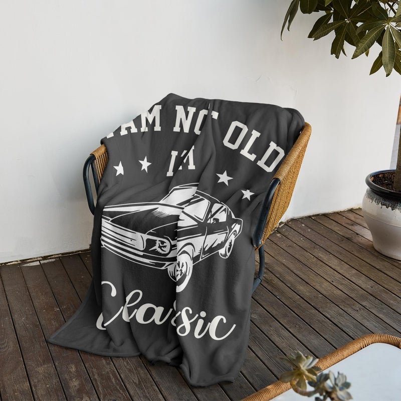 Bariceneth Gifts for Men Blanket 60"" X 80""  Funny Gifts for Men  Dad birthday gift  Birthday Gifts for Men  Unique/Gag Gifts for Men  Men birthday gift ideas  Gifts for older men  husband granda gifts - Image 5