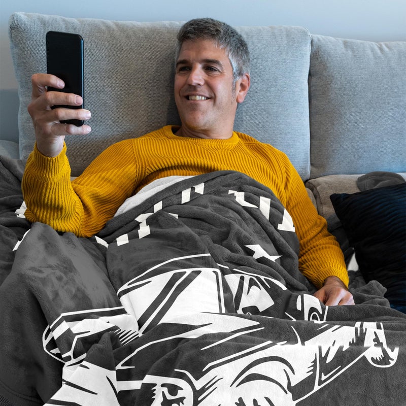 Bariceneth Gifts for Men Blanket 60"" X 80""  Funny Gifts for Men  Dad birthday gift  Birthday Gifts for Men  Unique/Gag Gifts for Men  Men birthday gift ideas  Gifts for older men  husband granda gifts - Image 3
