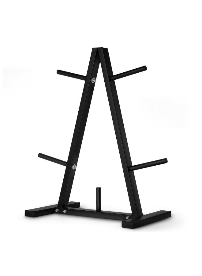 XICEN Weight Plate Rack, Weight Tree, Weight Plate Holder, Home Gym Storage Stand, Holds 300 lbs - Image 1