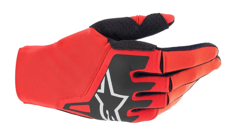 Alpinestars 35610243110S Techstar Gloves Mars RedBlack Sm