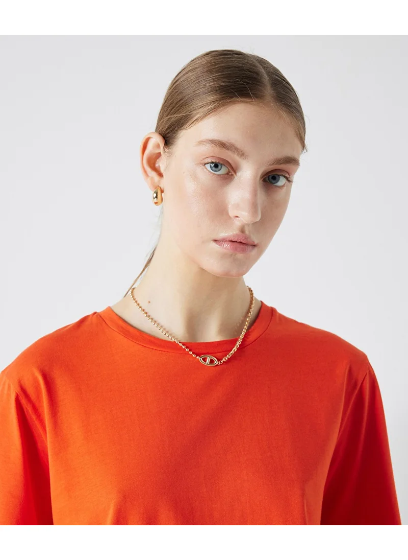 Miss İpekyol Basic Comfortable Cut T-Shirt