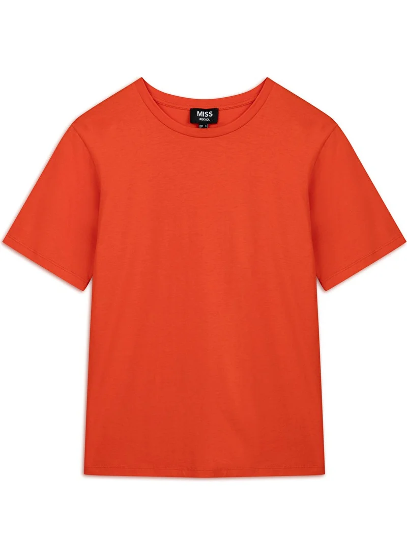 Miss İpekyol Basic Comfortable Cut T-Shirt
