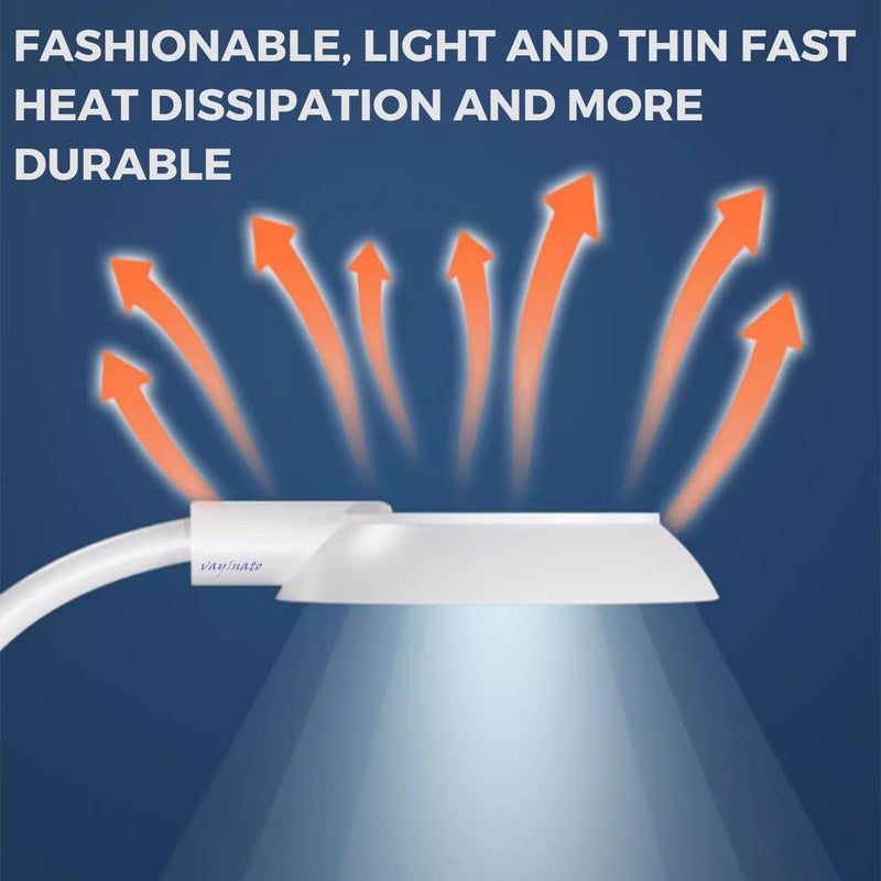 VAYINATO ® NEO N6 1 Pcs, (Random Color) 2.5W Ultra-Thin Mini Clip Lamp for Nano Tank & Fish Bowl Aquarium LED Light with 360° Flexible Neck, Bowl Light - Image 4