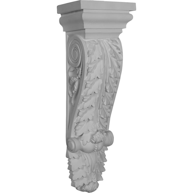 Ekena Millwork COR05X04X17ST 5 7/8-Inch W x 4 1/4-Inch D x 17 3/4-Inch H Stockport Corbel , White - Image 5