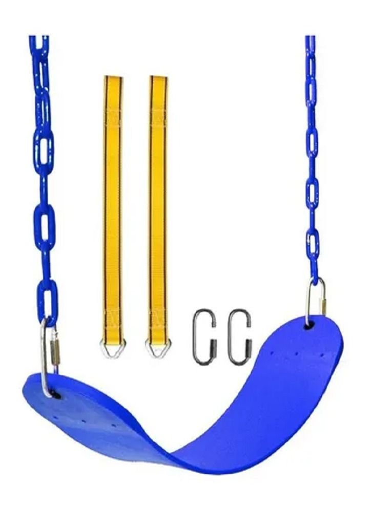 XIANGYU X AINGYU Swing Seat Support 660lb with 68.9 inch Anti-Rust Chains Plastic Coated 23.6 inch  - Image 1