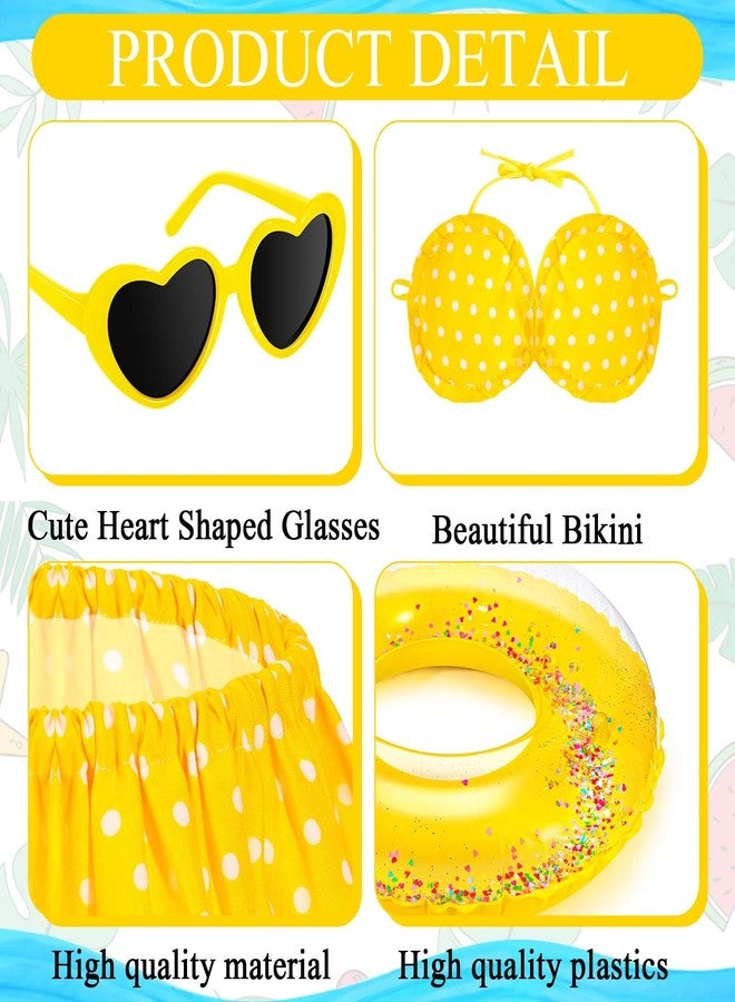 JcHrmers Hawaiian Goose Outfit Summer Porch Goose Outfits Bikini Goose Clothes Cute Goose Costume for Outdoor Garden Yard Decor - Image 2