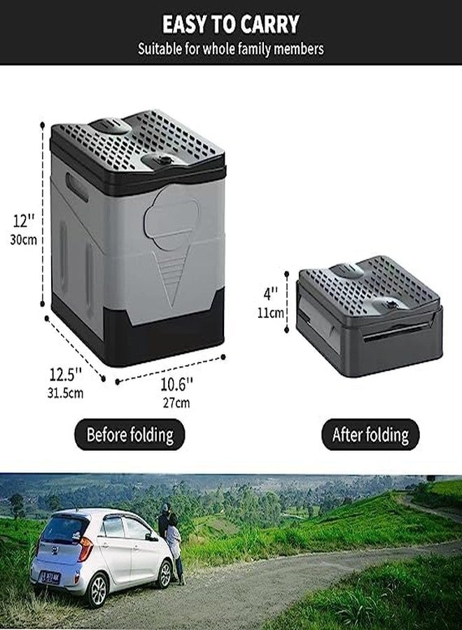Ndola Portable Folding Toilet - Outdoor Travel Camping Potty Waterproof Car Bucket for Home/Boat/Hiking/Long Trips (1) - Image 2