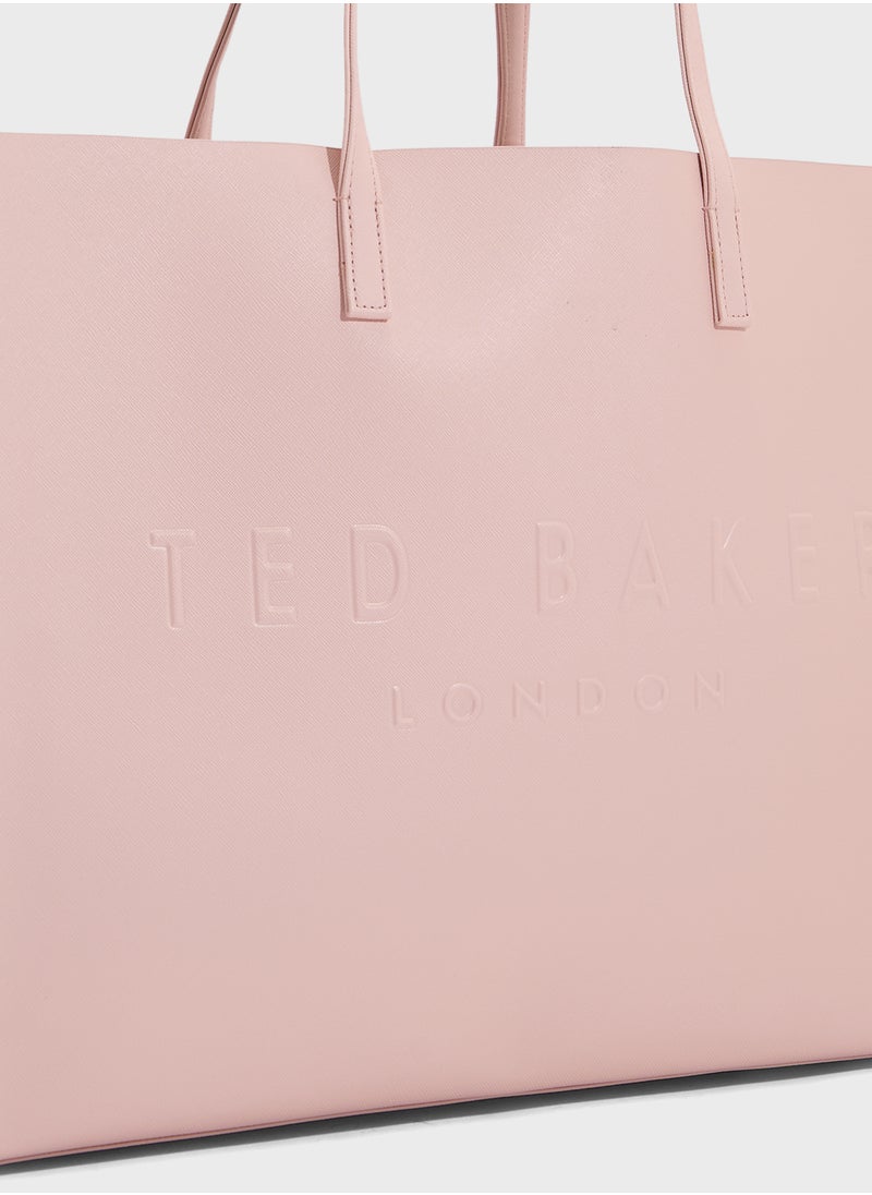 Ted Baker - Crosshatch East West Icon Shoppers - Image 1