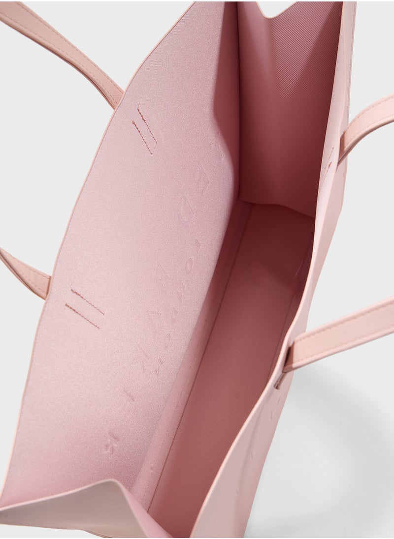 Ted Baker - Crosshatch East West Icon Shoppers - Image 1