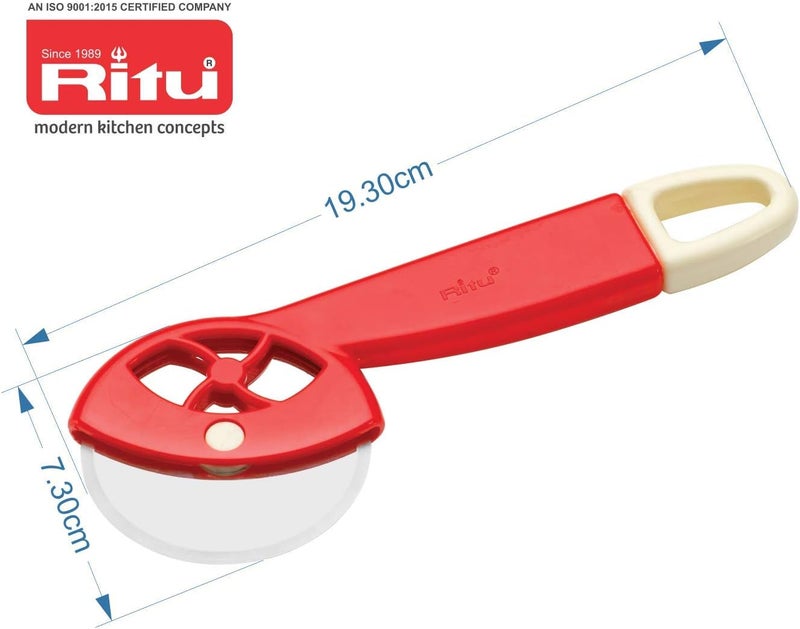 Ritu Plastic Pizza Cutter, Multicolor - Image 5