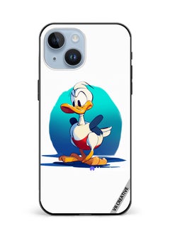 Protective Case Cover For Apple iPhone 15 Plus Donald Duck Design Multicolour